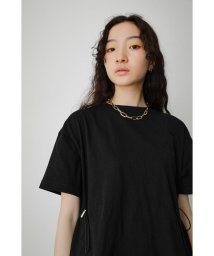 AZUL by moussy(アズールバイマウジー)/DRAWSTRING DESIGN TOPS/BLK