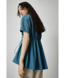 AZUL by moussy(アズールバイマウジー)/DRAWSTRING DESIGN TOPS/D/BLU3