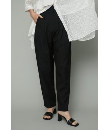 HeRIN.CYE(ヘリンドットサイ)/2tuck trousers pants/BLK