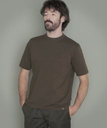 MACKINTOSH LONDON(MACKINTOSH LONDON（メンズ）)/カラー天竺胸ポケットTシャツ/ブラウン