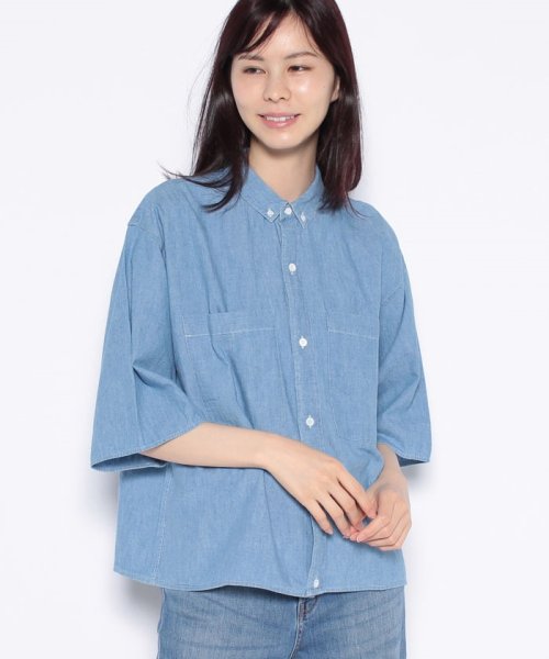 LEVI’S OUTLET(リーバイスアウトレット)/LMC DF CHAMBRAY SS LMC FAMILY CHAMBRAY/ブルー