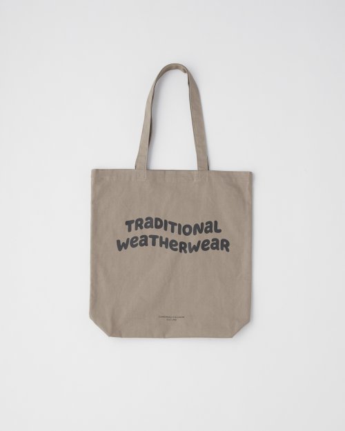 Traditional Weatherwear(トラディショナル　ウェザーウェア)/WAVE LOGO GUSSET TOTE/ブラウン