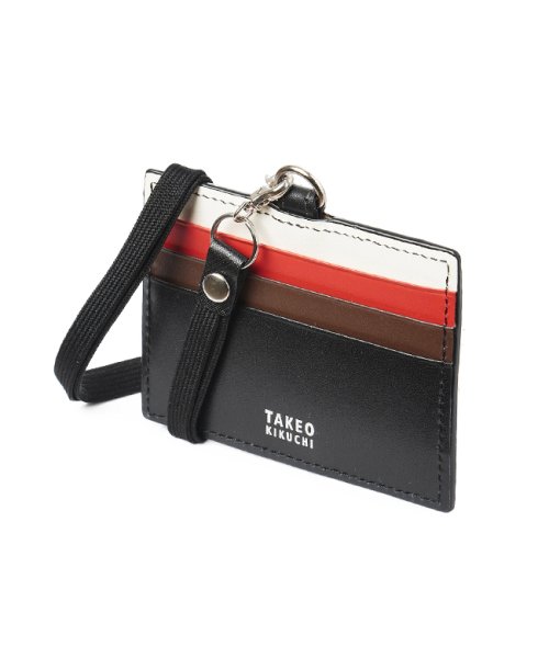 タケオキクチ Idカードホルダー Idカードケース Idホルダー Idケース メンズ ネックストラップ レザー 本革 Takeo Kikuchi タケオキクチ Takeo Kikuchi Magaseek