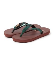 SHIPS any WOMEN(シップス　エニィ　ウィメン)/【SHIPS any別注】CYAARVO: ナチュラルラバー FLIPFLOP ビーチサンダル〈KIDS〉/ブラウン