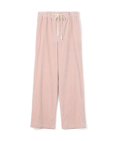 ストレッチコーデュロイ イージーストレートパンツ 