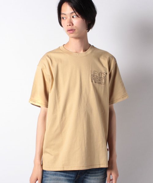 LEVI’S OUTLET(リーバイスアウトレット)/LR GRAPHIC TEE LR MENS LEFT CHEST LOGO C/ベージュ