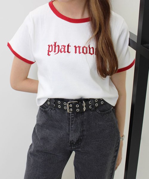 セール リンガーロゴリブtシャツ イング Ingni Magaseek