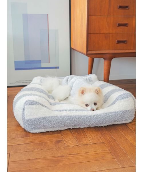 GELATO PIQUE CAT＆DOG(GELATO PIQUE CAT＆DOG)/【CAT&DOG】【販路限定商品】ジェラートソファ型ベッド/BLU