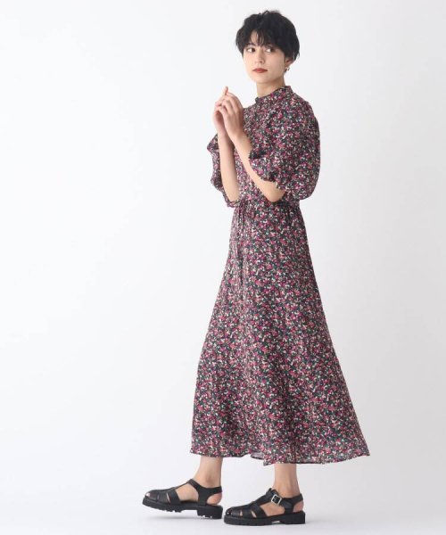 セール C モザイクフラワーワンピース Web限定サイズ オペークドットクリップ Opaque Clip Magaseek