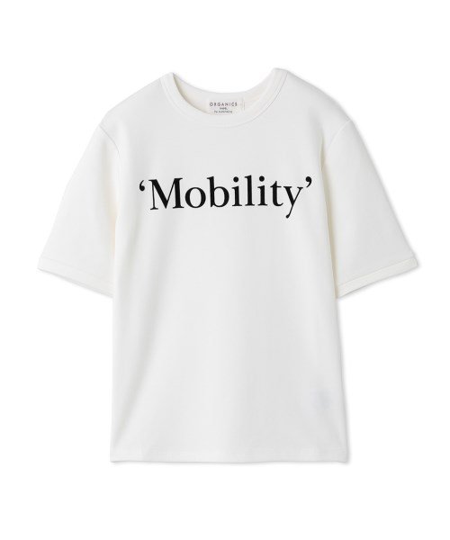 Organicsフロッキープリントｔシャツ スナイデル Snidel Magaseek