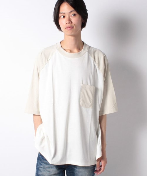 LEVI’S OUTLET(リーバイスアウトレット)/LMC SS RAGLAN TEE OATMEAL/ホワイト系