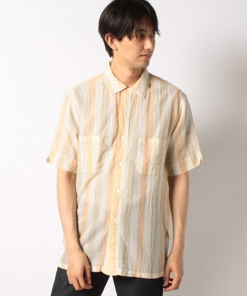 LEVI’S OUTLET(リーバイスアウトレット)/LMC CAMP SHIRT LMC SUMMER CEDAR STRIPE L/ベージュ系