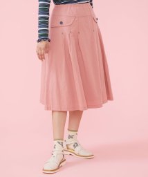 Jocomomola(ホコモモラ)/Hormiga 刺繍スカート/ピンク
