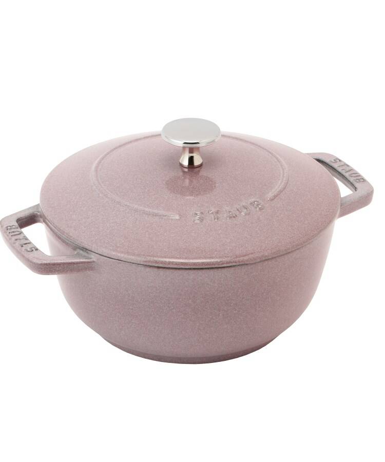 ダイゾー ナチュラル 《新品》staub ワナベ Mサイズ シフォンローズ