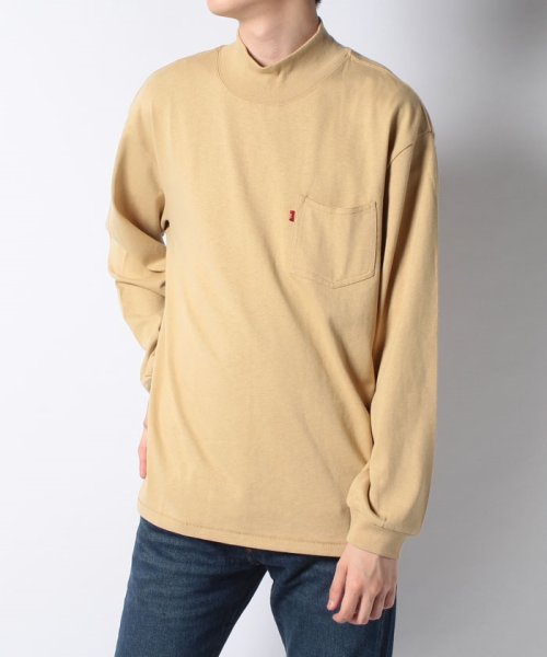 LEVI’S OUTLET(リーバイスアウトレット)/LR LS MOCKNECK TEE CURDS & WHEY/ベージュ