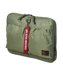 ALPHA INDUSTRIES/アルファインダストリーズ MA－1タイプ クラッチバッグ ドキュメントケース 13インチ A4用紙 ALPHA INDUSTRIES TZ1089－66014/504834345