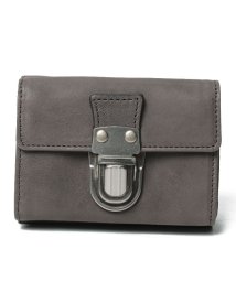 PATRICK STEPHAN(パトリックステファン)/Leather trifold wallet ’cartable’/スレートグレイ
