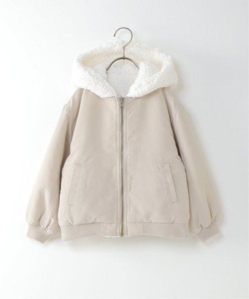 セール】【キッズ】リバーシブルフードボアブルゾン(120〜160cm)(504780463) | イッカ キッズ(ikka kids) - MAGASEEK セール】【キッズ】リバーシブルフードボアブルゾン(120〜160cm)(504780463) | イッカ キッズ(ikka kids) - MAGASEEK