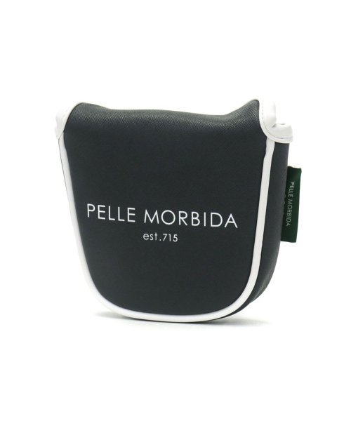 PELLE MORBIDA(ペッレ モルビダ)/ペッレモルビダ パターカバー PELLE MORBIDA GOLF ゴルフ ヘッドカバー クラブカバー 合皮 センターシャフト マグネット PG010/ネイビー