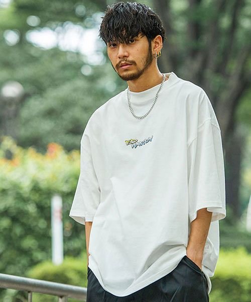 Ed Hardy スカル パンサープリントクルーネック半袖tシャツ メンズ ブランド オシャレ Ed Hardy エド ハーディー 半袖 トップス スカル パン エスビーセレクト Sb Select Magaseek