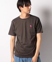 GooTee(グーティー)/ウーパールーパー刺繍Tシャツ/ブラック