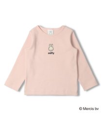WILL MERY(ウィルメリー)/【子供服】 WILL MERY (ウィルメリー) 日本製【Miffy/ミッフィー】刺繍長袖Ｔシャツ 80cm～130cm N64812/ピンク