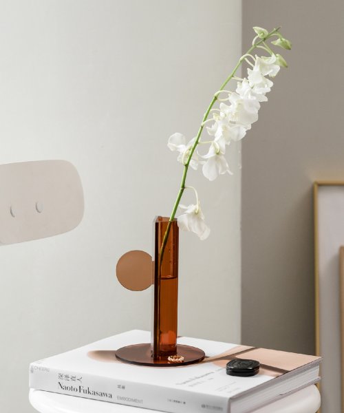 セール アクリル デザイン フラワーベース 花瓶 Aimoha アイモハ Aimoha Magaseek