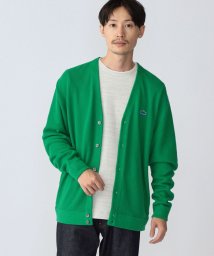 SHIPS MEN(シップス　メン)/【SHIPS別注】LACOSTE: コットン カーディガン/グリーン