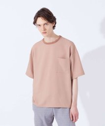 ABAHOUSE/【Comfortable】変形 切替 半袖 Tシャツ/504837810