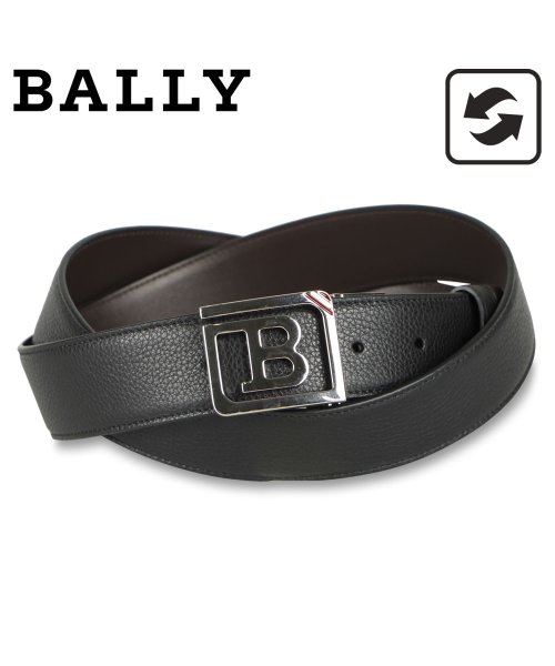 セール】バリー Bally バーニーズ レザーベルト メンズ リバーシブル 本革 35mm BERNYS 35 M ブラック 黒 [予約 6月下旬  入荷予定](504838129) バリー(BALLY) MAGASEEK