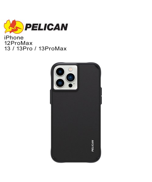 PELICAN(ペリカン)/PELICAN ペリカン iPhone 13 13 Pro 13 Pro Max 12 Pro Max ケース メンズ レディース スマホケース 携帯 アイフォ/ブラック