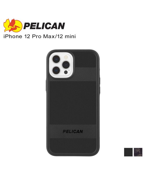 PELICAN(ペリカン)/PELICAN ペリカン iPhone 12 Pro Max 12 mini ケース メンズ レディース スマホケース 携帯 アイフォン PROTECTOR ブ/ブラック