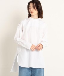 MACPHEE(MACPHEE)/コットングログラン チュニックシャツ/11ホワイト
