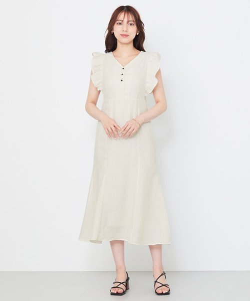 セール 洗える サッカーストライプフェアリー ワンピース フェルゥ Feroux Magaseek