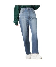 MAC HOUSE(women)(マックハウス（レディース）)/NAVY ネイビー GOOD STYLE JEANS ストレート NV－N－W007/ライトブルー