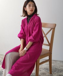 シャツワンピース パープル 紫色 のファッション通販 Magaseek