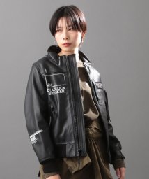 AVIREX(AVIREX)/WOMENS/レザージャケット/LEATHER JACKET /AF/ブラック