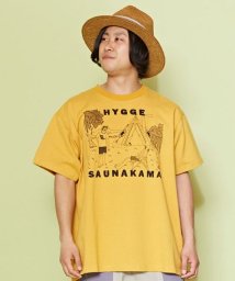 CAYHANE(チャイハネ)/【チャイハネ】コンサメンズTシャツ CAS－2214/イエロー