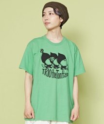 CAYHANE(チャイハネ)/【チャイハネ】TRIO the TONTTARO メンズTシャツ CAS－2216/グリーン