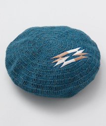 CAYHANE(チャイハネ)/【チャイハネ】オルテガ手編みニットベレー帽 NWWP2205/ブルー
