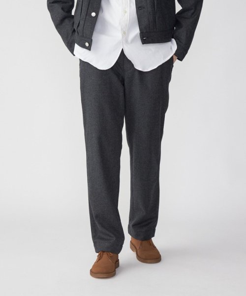 SHIPS STANDARD: ウール サキソニー M－41 チノパンツ STANDARD ウール サキソニー 品番