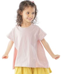 SHIPS KIDS(シップスキッズ)/SHIPS KIDS:100～130cm / バック ジャカード 半袖 TEE/ピンク