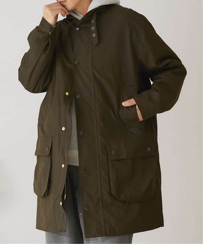 エディフィス 別注 Barbour バブアー HOODED BEDALE 38