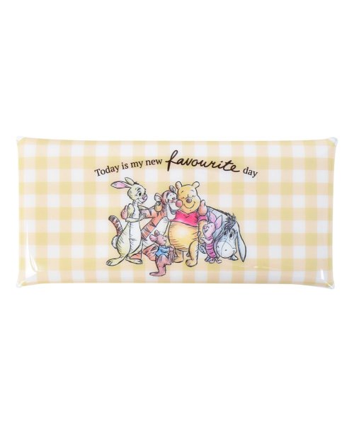 ディズニー くまのプーさん ペンケース 筆箱 小物入れ クリアマルチケース Lサイズ レディース 女子 女の子 ピグレット イーヨー ティガー メンズ 男子 男 ランナー Runner Magaseek