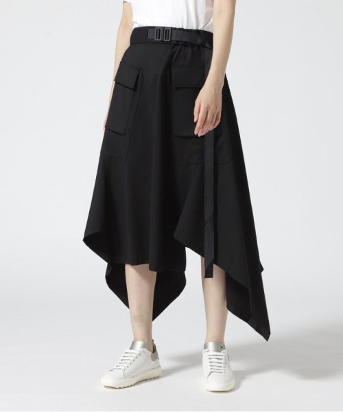 RoyalFlash(ロイヤルフラッシュ)/Y－3/ワイスリー/ W CLASSIC REFINED WOOL SKIRT/ブラック