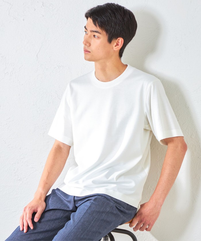 ドレスTシャツ】3D Cutting Tee(504825806) | エス エッセンシャルズ