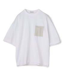 TOMORROWLAND MENS(TOMORROWLAND MENS)/コットン天竺 シーリングポケットTシャツ/11ホワイト