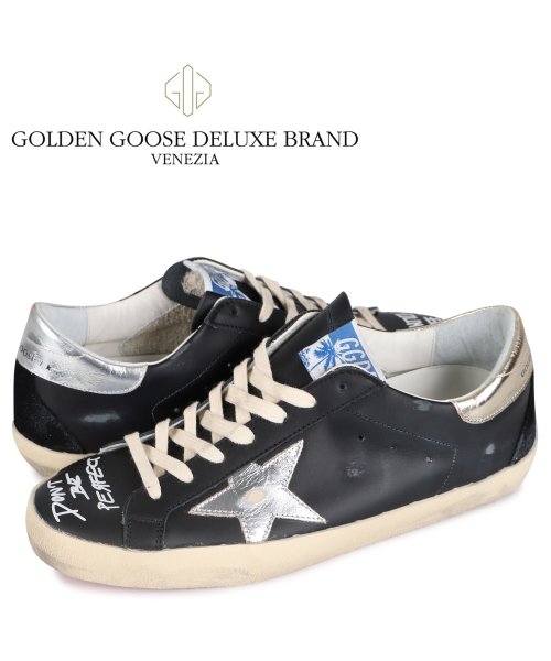 GOLDEN GOOSE(ゴールデングース)/ゴールデングース Golden Goose スニーカー スーパースター メンズ SUPERSTAR ブラック 黒 GMF00102.F002490.90304/その他