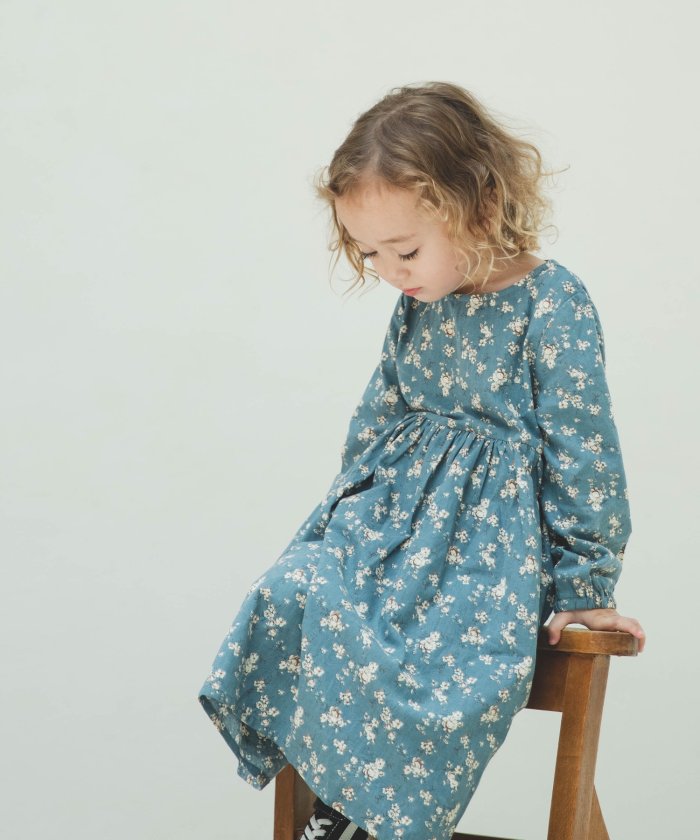 ブルー 花 柄 キッズワンピースの人気商品 通販 価格比較 価格 Com