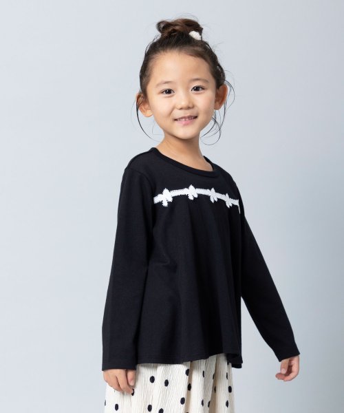 troislapins(トロワラパン)天竺長袖Tシャツ(110~130)(504806622) | トロワラパン(troislapins) - MAGASEEK troislapins(トロワラパン)天竺長袖Tシャツ(110~130)(504806622) | トロワラパン(troislapins) - MAGASEEK
